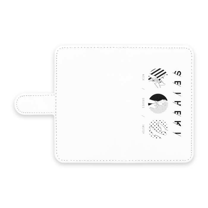 手帳型Androidケース - S - ストラップ穴 なし