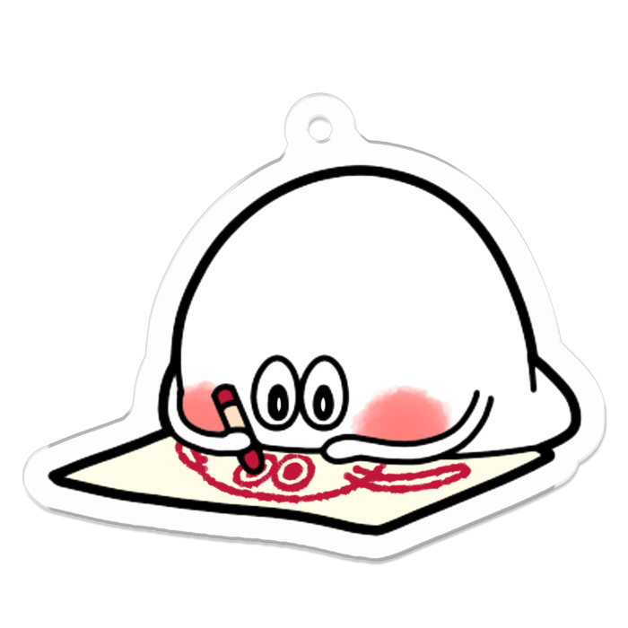 アクリルキーホルダー - 50 x 50 (mm)