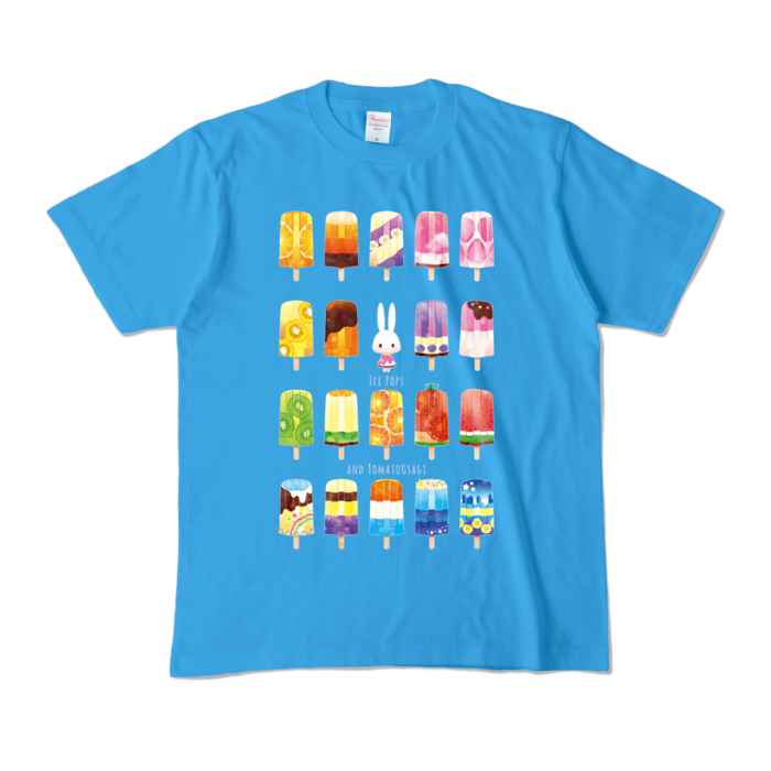 カラーTシャツ - M - ターコイズ (濃色)
