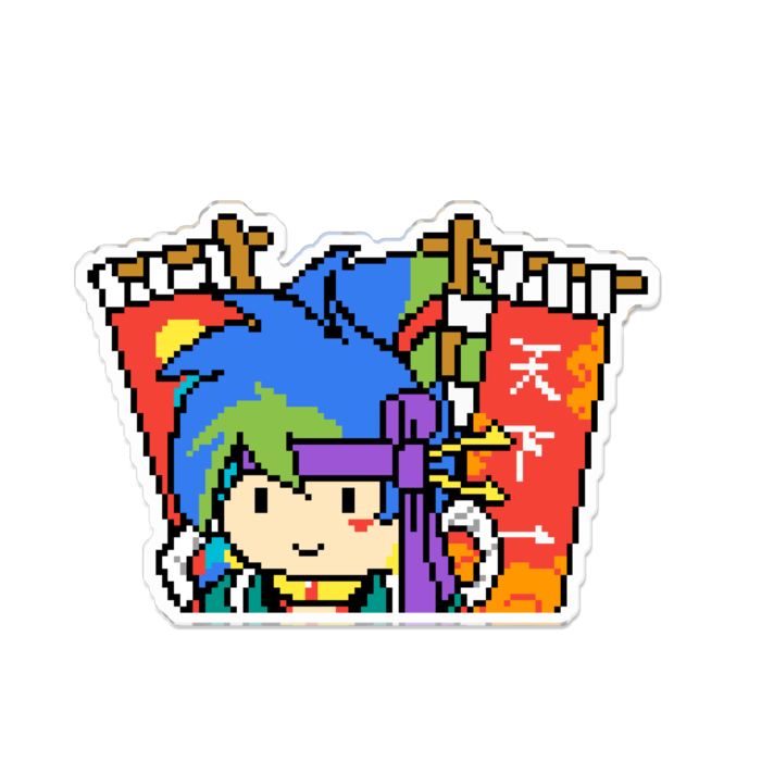 アクリルバッジ - 100 x 100 (mm)