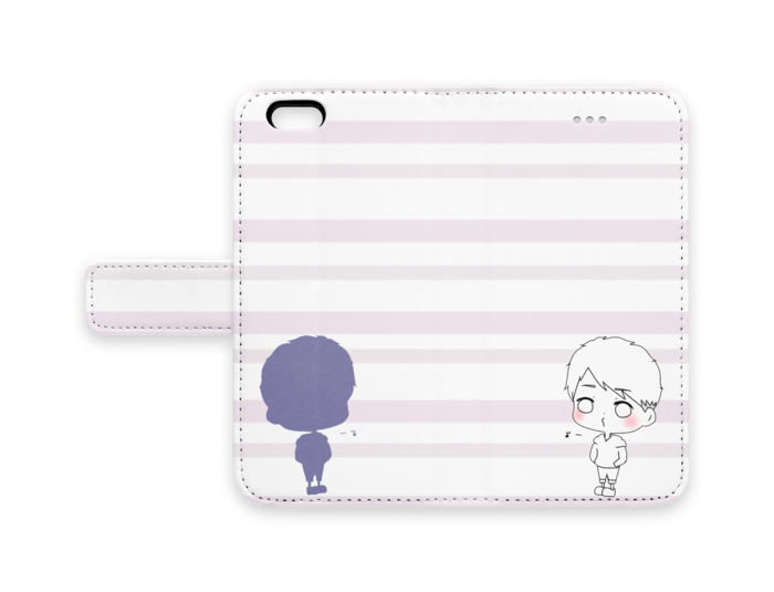 手帳型iPhoneケース - iPhone6 - ストラップ穴 なし