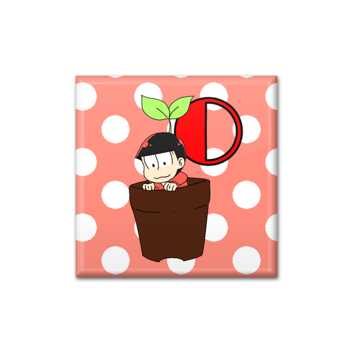 缶バッジ - 四角形40mm