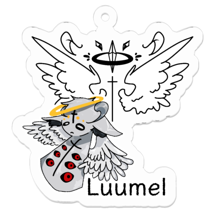 アクリルキーホルダー(コーティング) - 50 x 50 (mm)