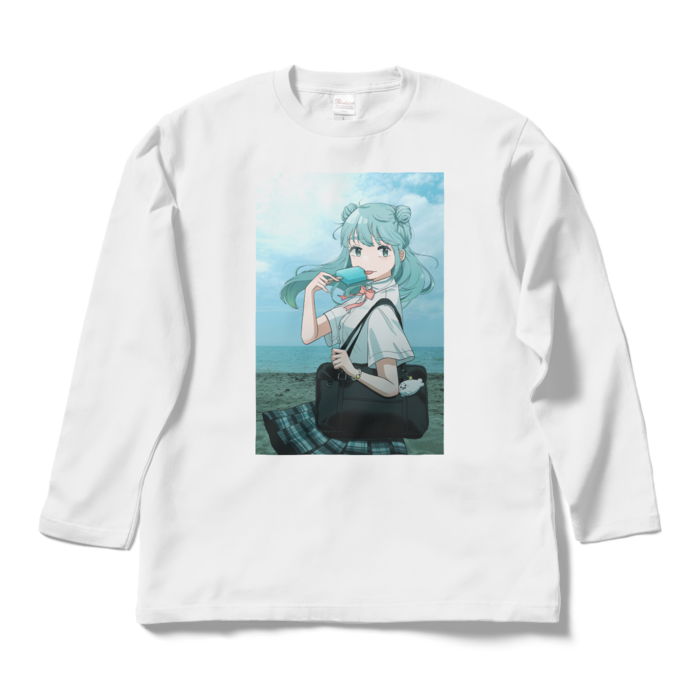 ロングスリーブTシャツ - L - ホワイト