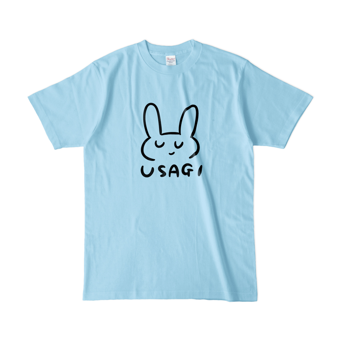 カラーTシャツ(淡色) - L - ライトブルー