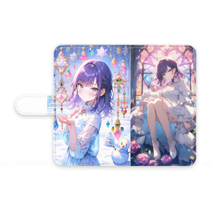 手帳型Androidケース - M - ストラップ穴 なし
