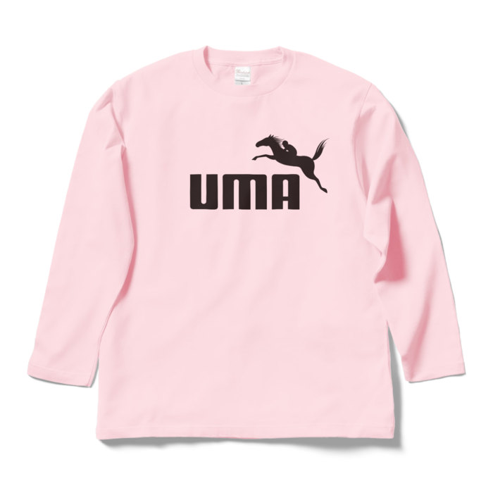 ロングスリーブTシャツ - L - ライトピンク