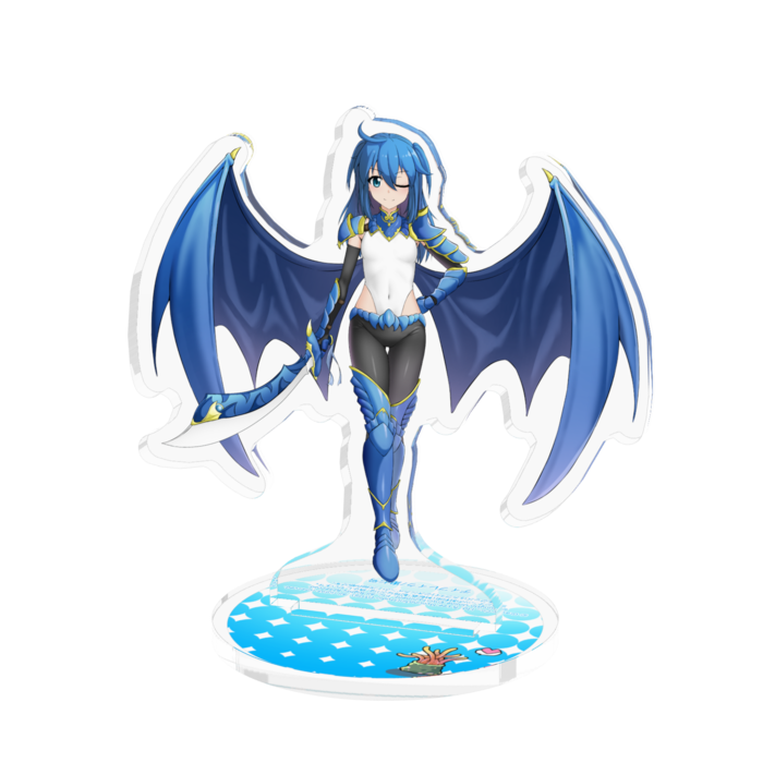 青龍騎士アクリルフィギュア - 70x70mm