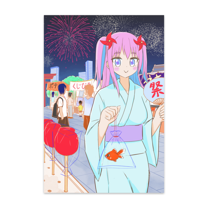 ポストカード(10枚セット) - ヴァンヌーボVGスノーホワイト195kg