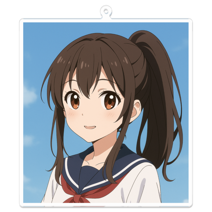 アクリルキーホルダー - 100 x 100 (mm)