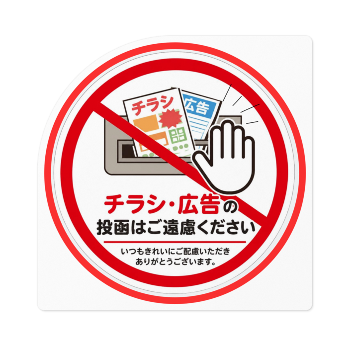 ステッカー - W100 × H100mm 以内