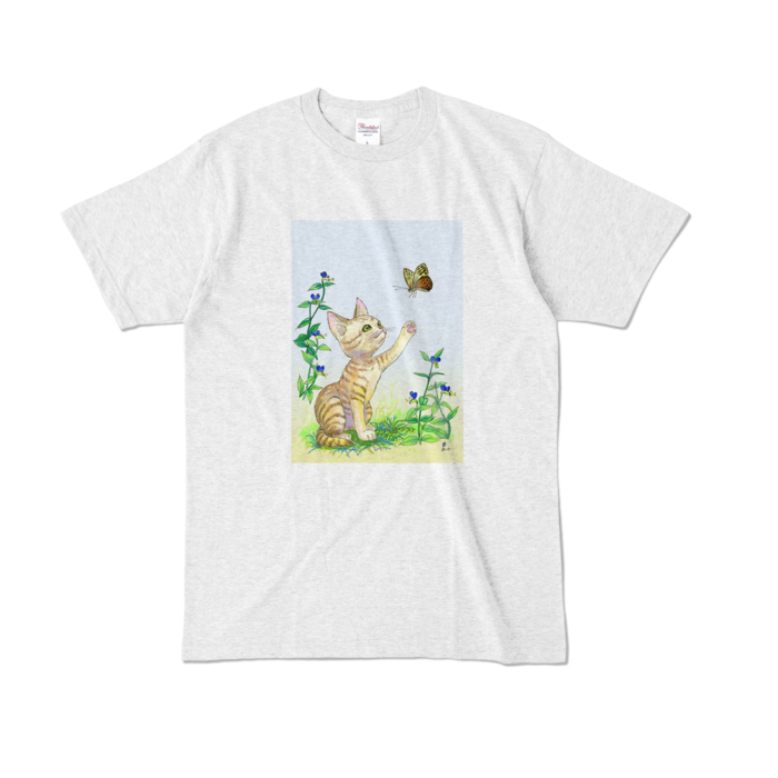 カラーTシャツ - L - アッシュ (淡色)