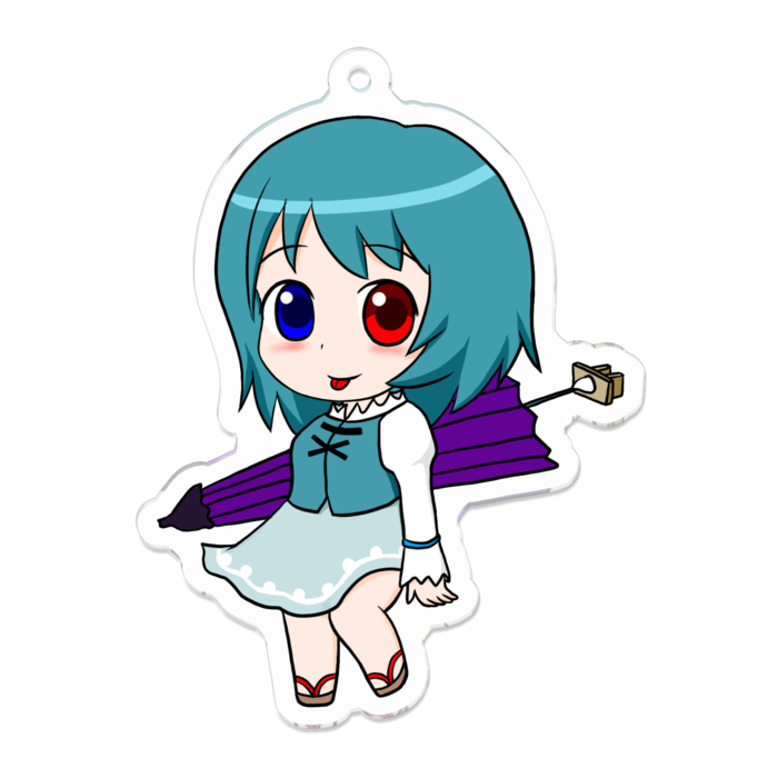 アクリルキーホルダー - 70 x 70 (mm)