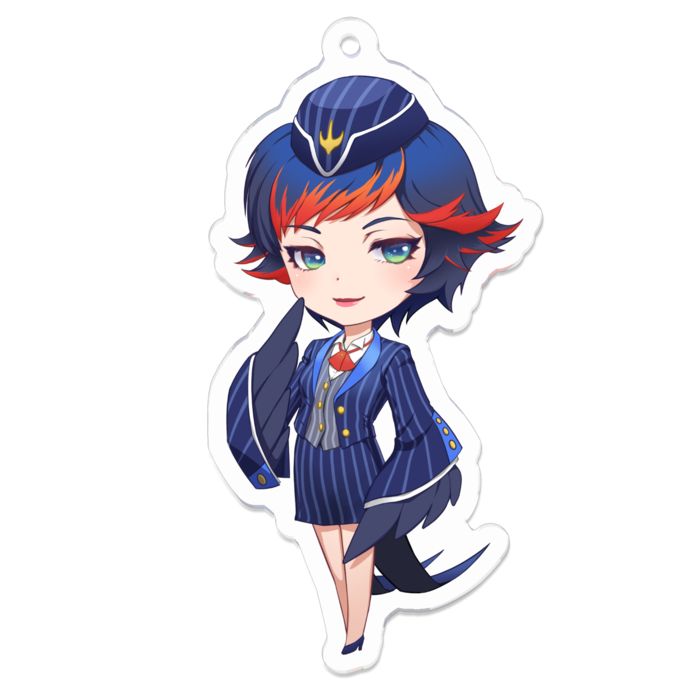 アクリルキーホルダー - 70 x 70 (mm)