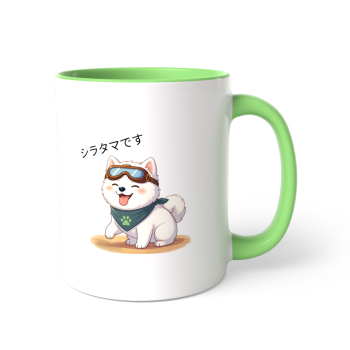 ツートンカラーマグカップ - 直径 8.2cm / 高さ 9.5cm