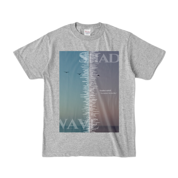 カラーTシャツ - S - 杢グレー (濃色)