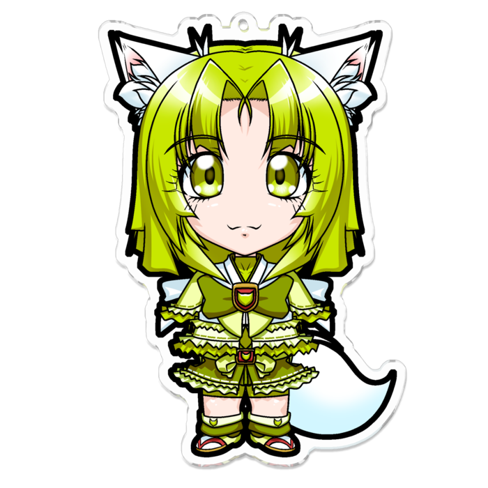 アクリルキーホルダー - 100 x 100 (mm)