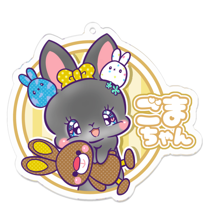 アクリルキーホルダー - 70 x 70 (mm)