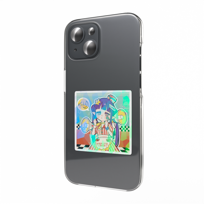 ホログラムスマホステッカー - 縦