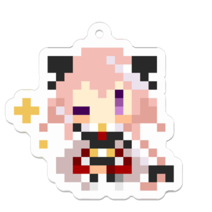 アクリルキーホルダー - 50 x 50 (mm)