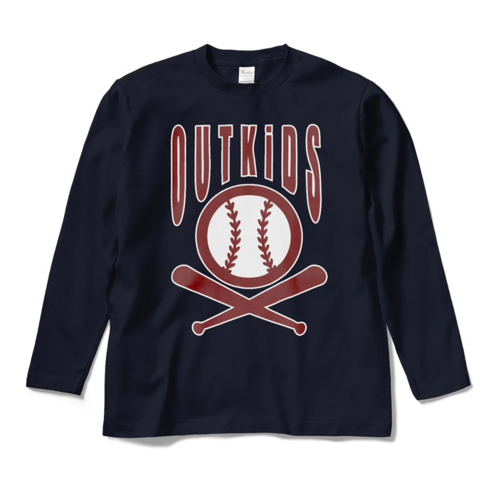 ロングスリーブTシャツ - M - ネイビー