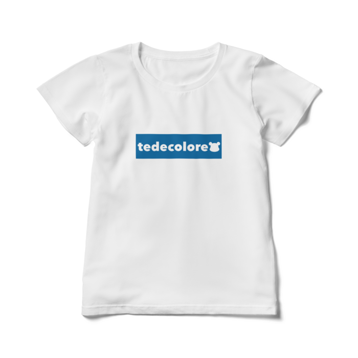 レディースTシャツ blue - L - 
