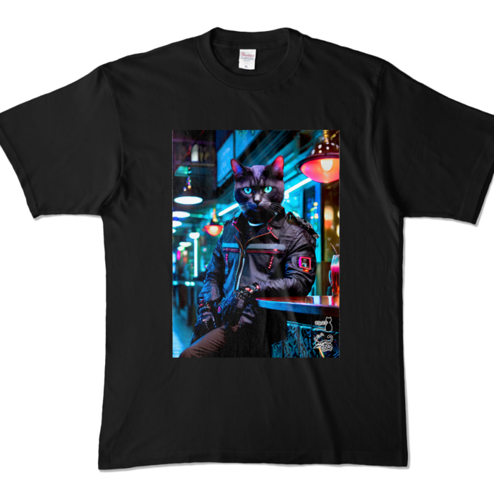 カラーTシャツ - XL - ブラック (濃色)