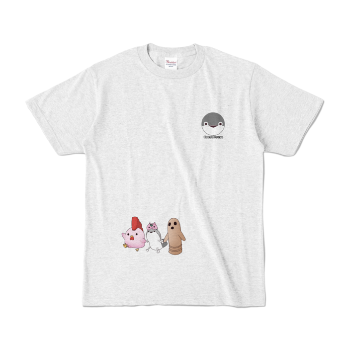 カラーTシャツ - S - アッシュ (淡色)