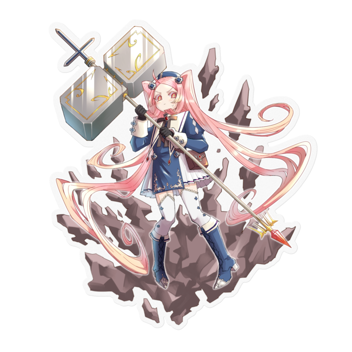 ステッカー - 160 x 160 (mm)