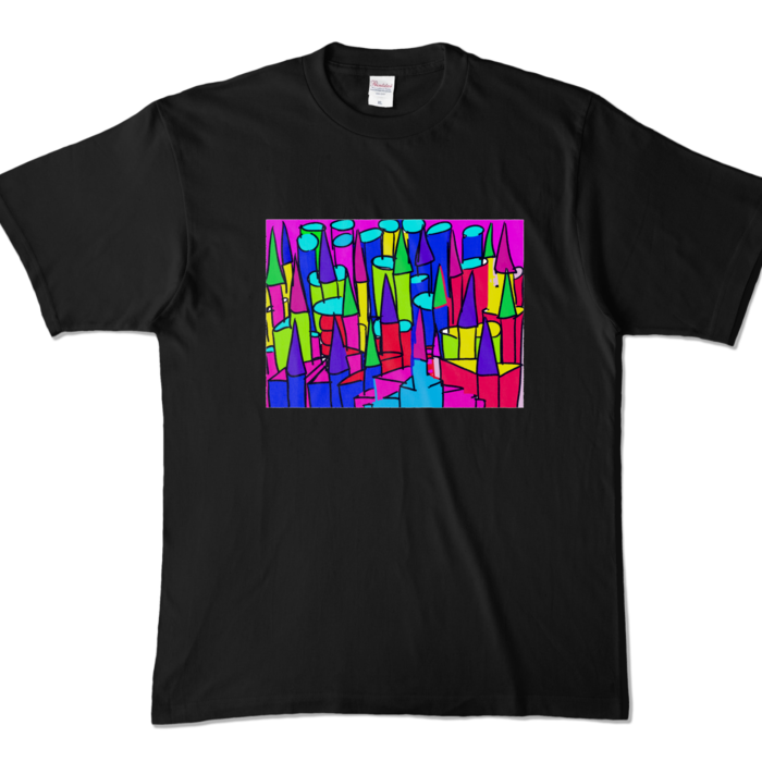 カラーTシャツ - XL - ブラック (濃色)