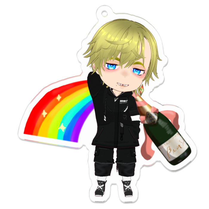 アクリルキーホルダー - 70 x 70 (mm)