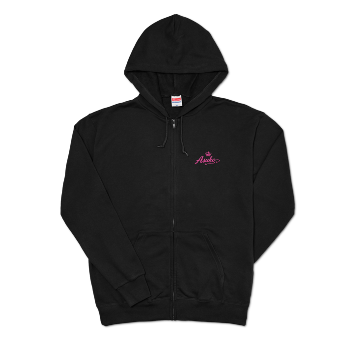 ジップパーカー - XL - ブラック