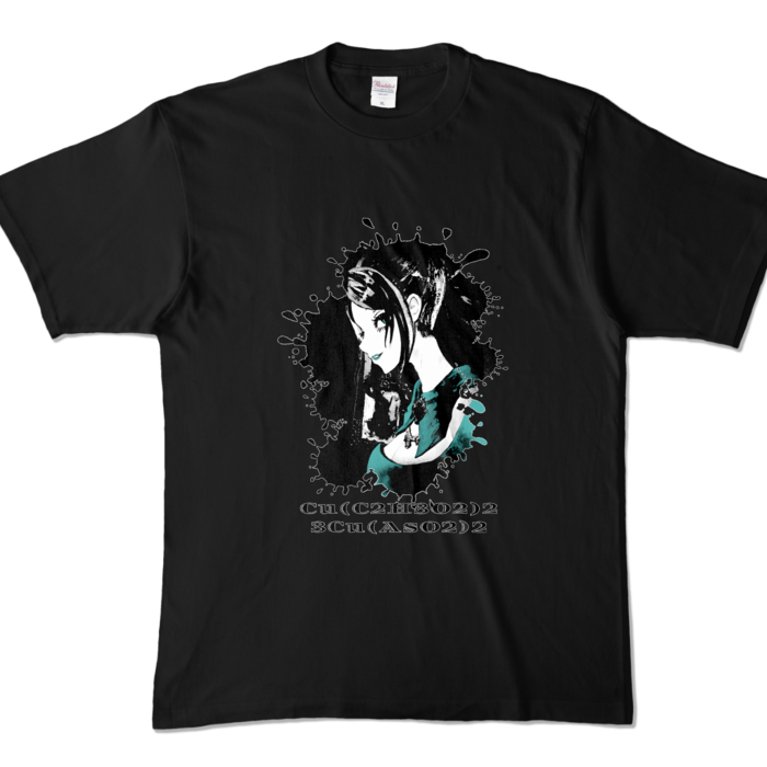 カラーTシャツ - XL - ブラック (濃色)