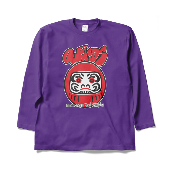 ロングスリーブTシャツ - XL - パープル