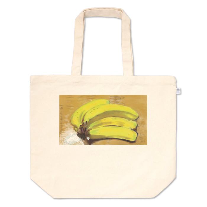 バナナのイラストのトートバック Hiroboab Booth