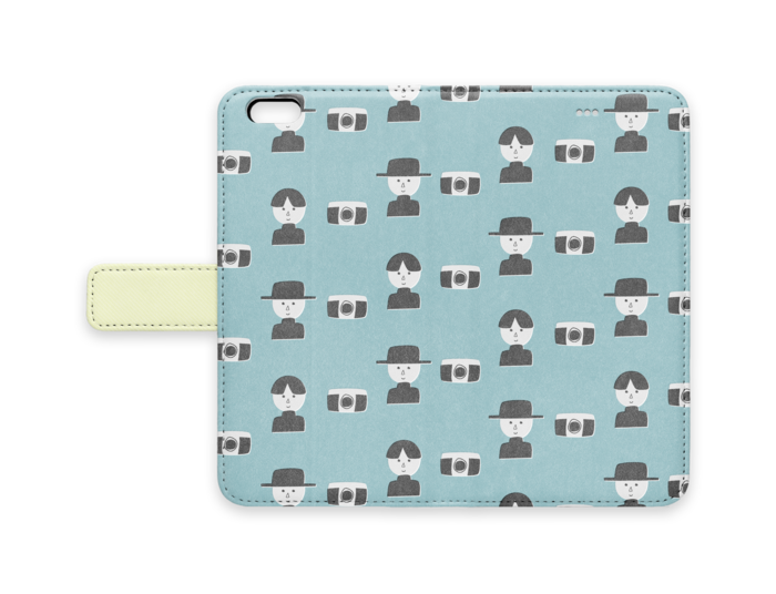 手帳型iPhoneケース - iPhone6 Plus - ストラップ穴 なし