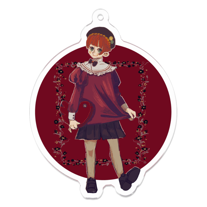 アクリルキーホルダー - 70 x 70 (mm)