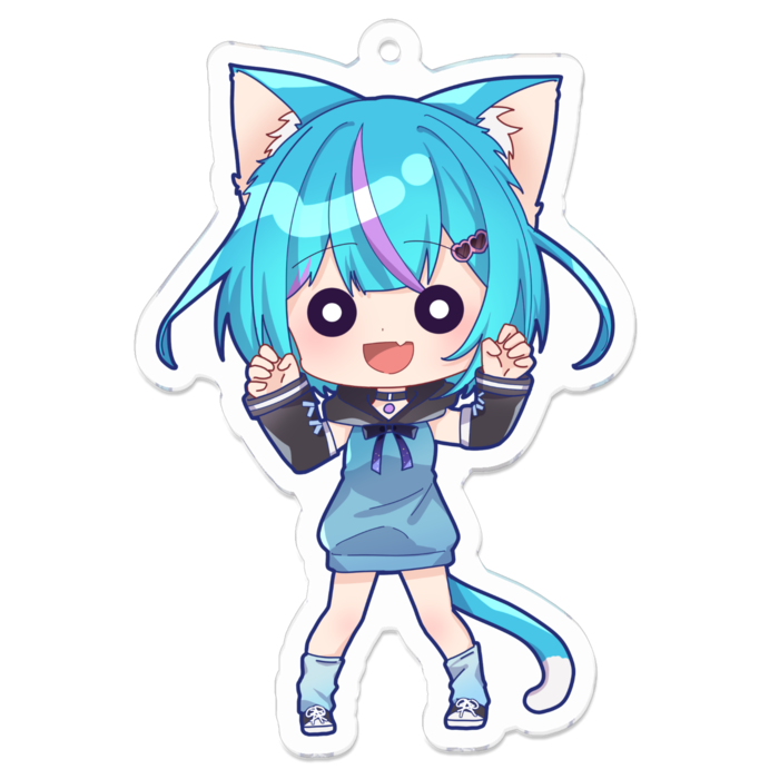アクリルキーホルダー - 70 x 70 (mm)