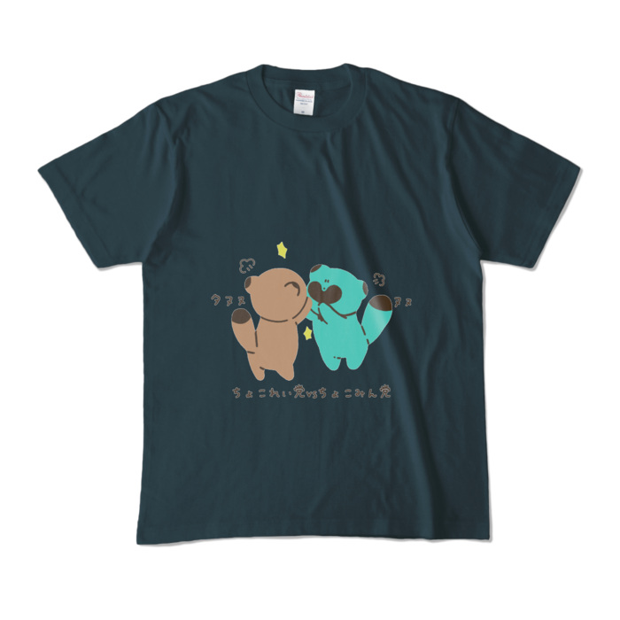 カラーTシャツ - M - デニム (濃色)