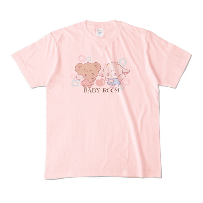 カラーTシャツ - M - ライトピンク (淡色)