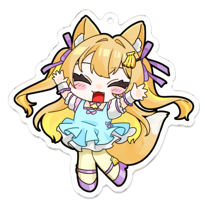 アクリルキーホルダー - 70 x 70 (mm)