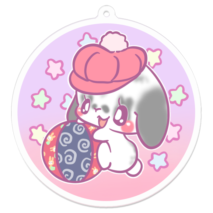 アクリルキーホルダー - 70 x 70 (mm)