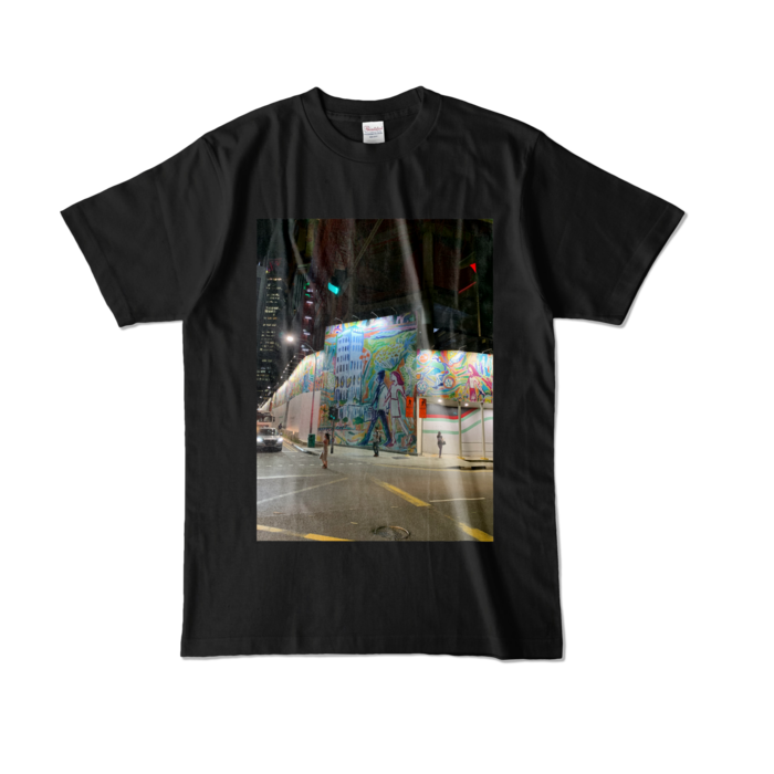 カラーTシャツ - L - ブラック (濃色)