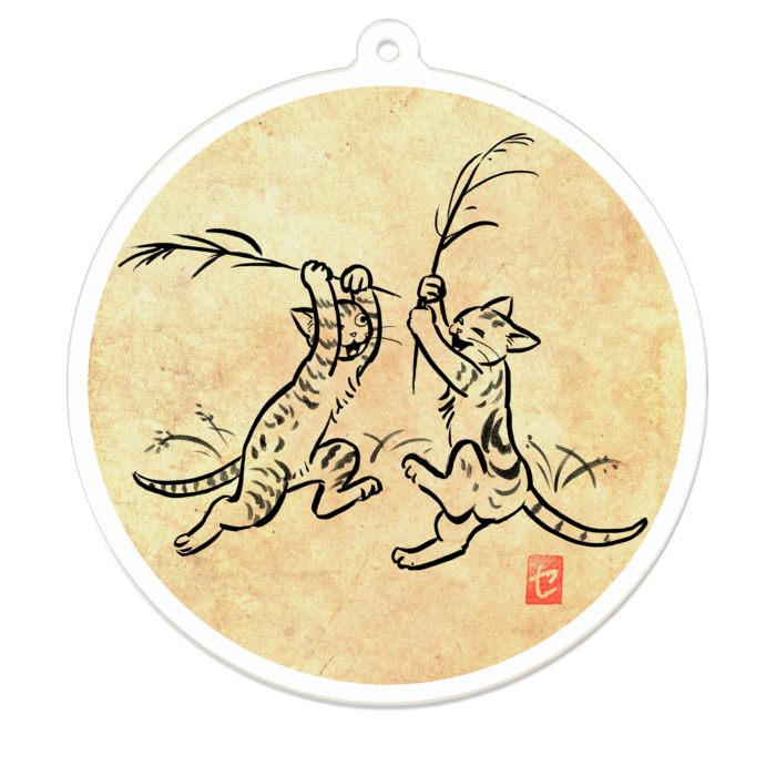 アクリルキーホルダー - 70 x 70 (mm)