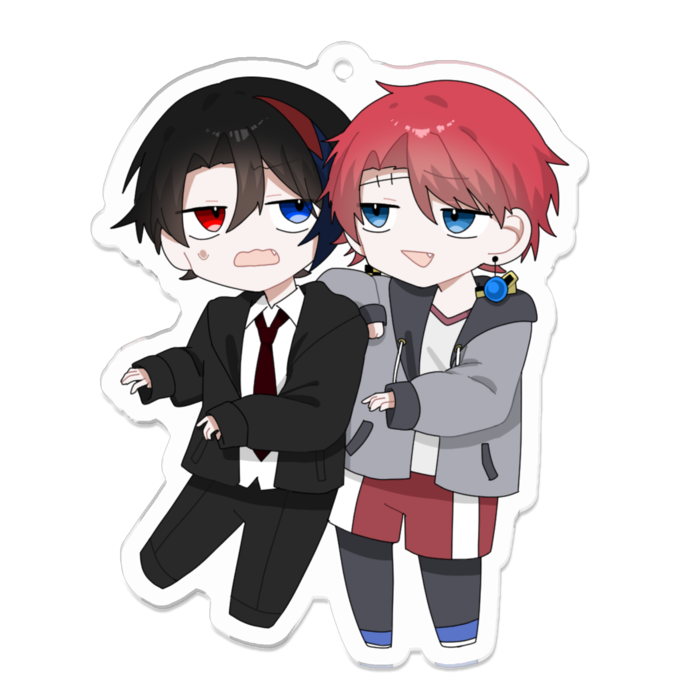 アクリルキーホルダー - 70 x 70 (mm)