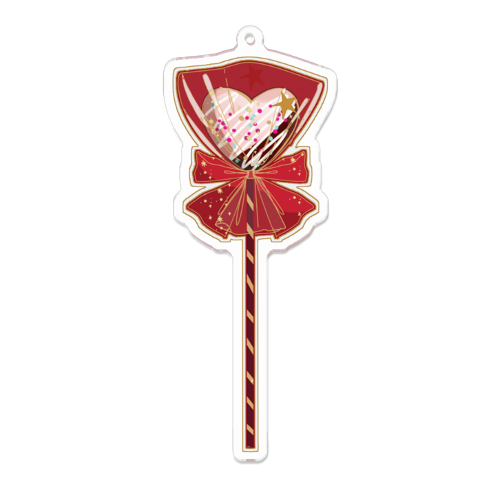 アクリルキーホルダー - 100 x 100 (mm)