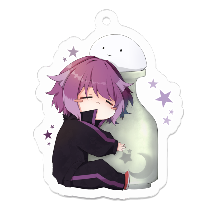 アクリルキーホルダー - 50 x 50 (mm)