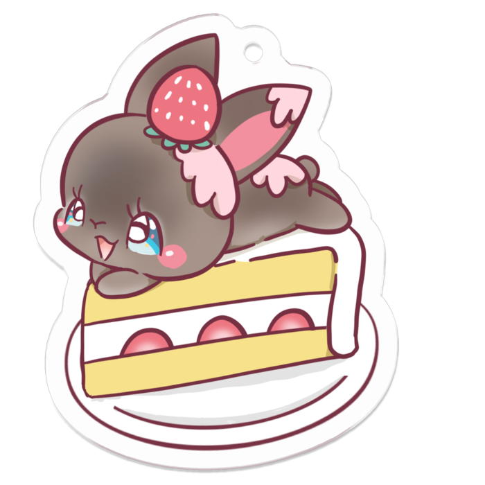 アクリルキーホルダー - 50 x 50 (mm)