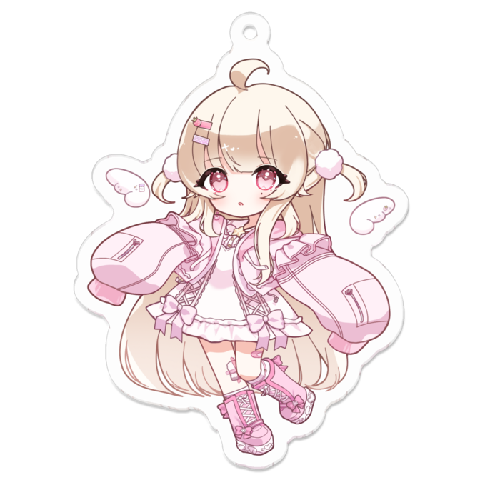 アクリルキーホルダー - 70 x 70 (mm)