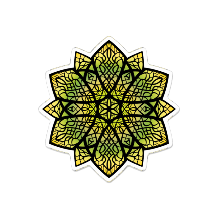 アクリルバッジ - 100 x 100 (mm)